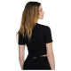 Target Γυναικεία κοντομάνικη μπλούζα Rib Viscose Crop Top
